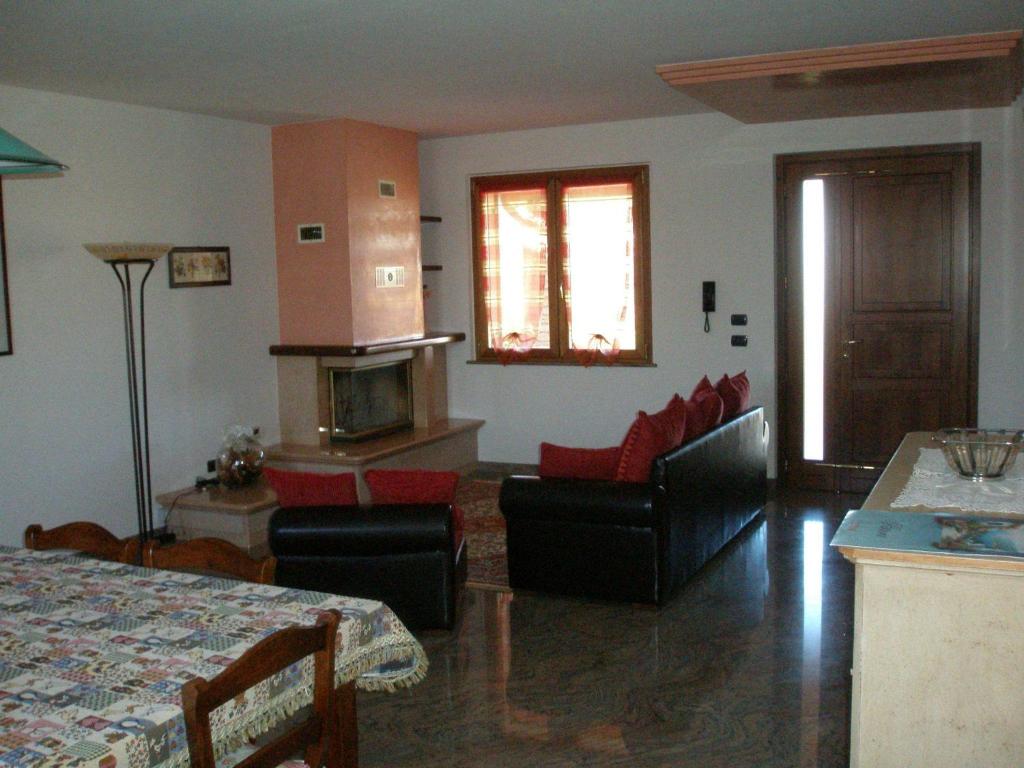 Posedenie v ubytovaní Bed and Breakfast il Faggio