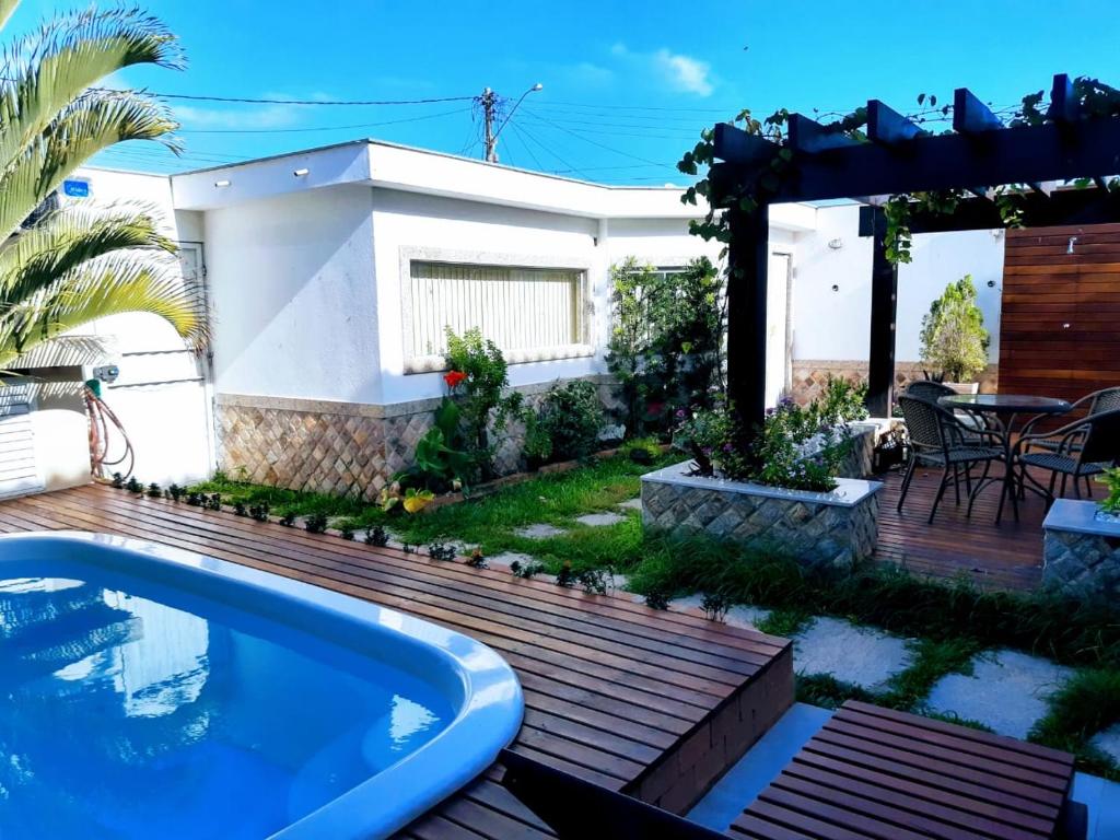  Casa duplex aconchegante com piscina e banheira de hidromassagem