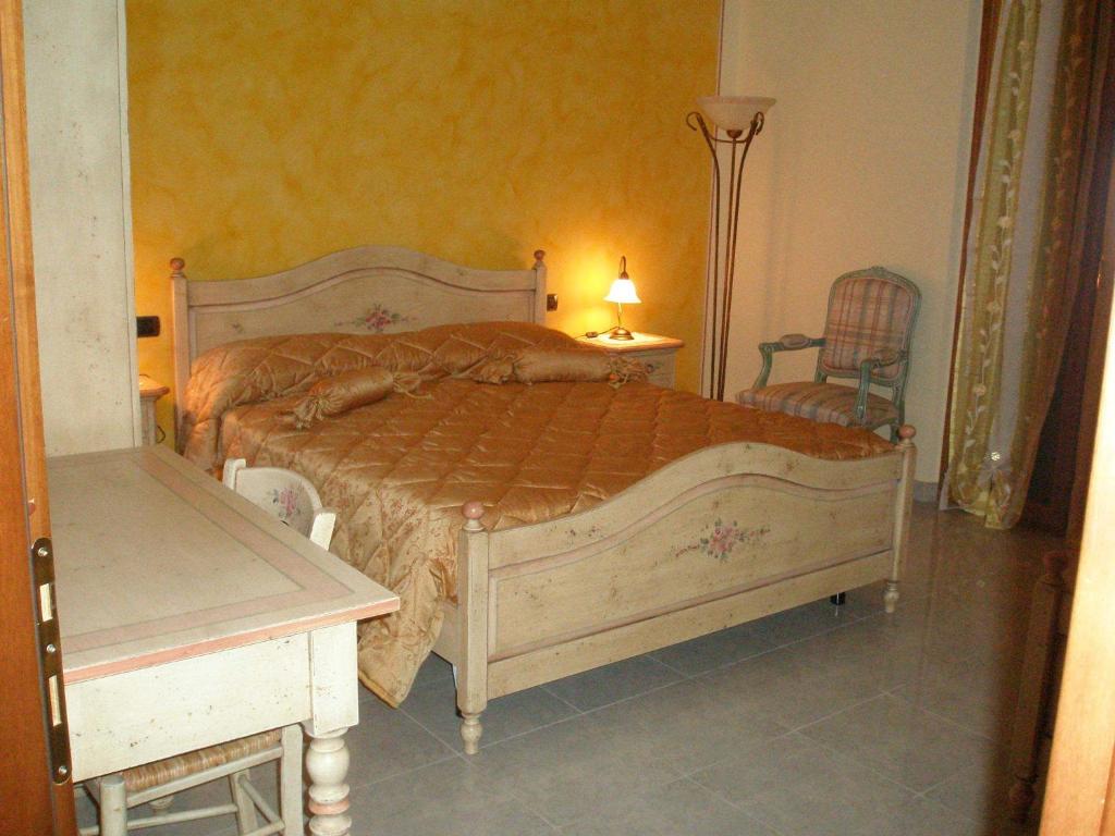 Posteľ alebo postele v izbe v ubytovaní Bed and Breakfast il Faggio
