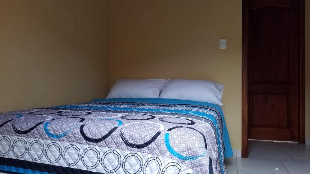 Postel nebo postele na pokoji v ubytování Hotel Soberao