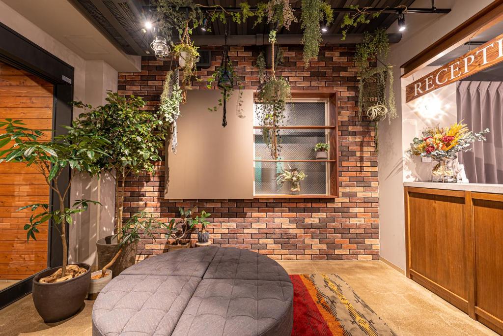 Posezení v ubytování Wise Owl Hostels Kyoto