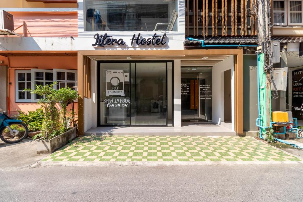 Exteriér nebo vchod ubytování Litera Hostel