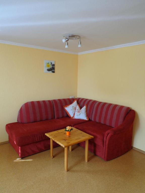 Posezení v ubytování Haus Bergliebe
