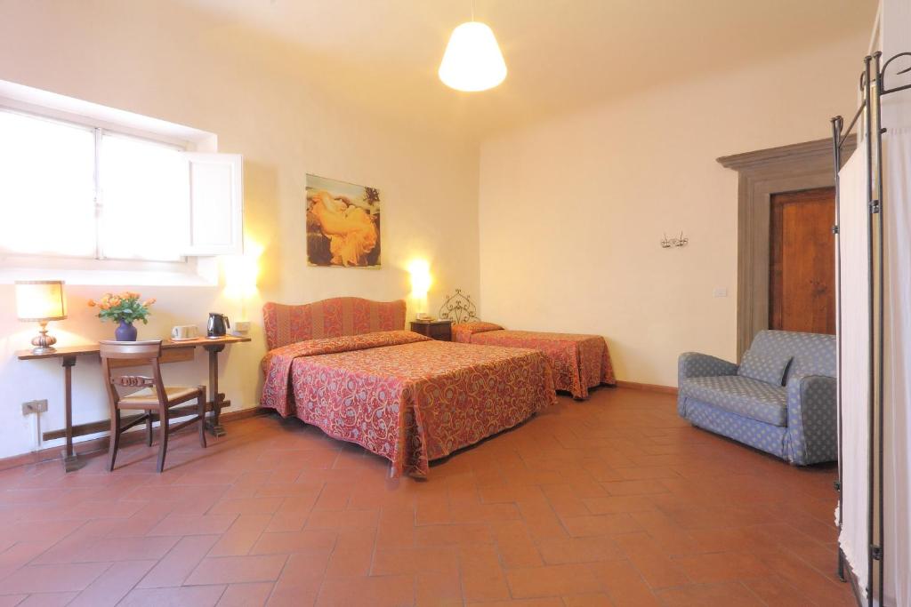 Postel nebo postele na pokoji v ubytování Hotel Bavaria