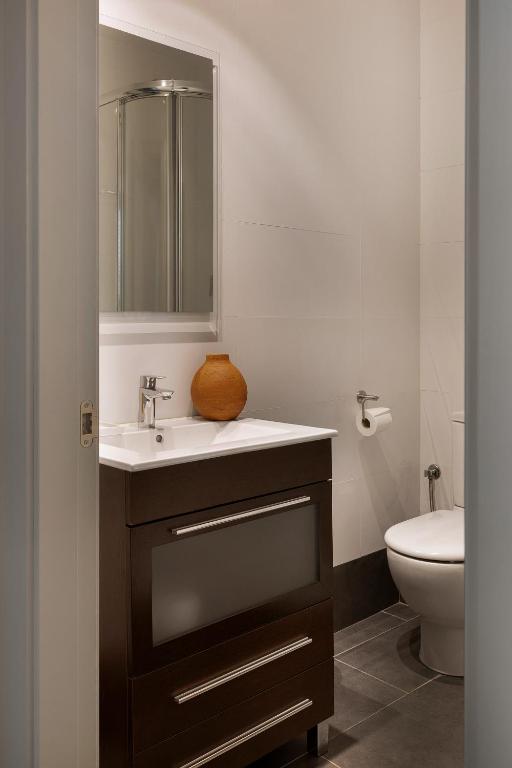 Koupelna v ubytování C211 Barcelona Apartments