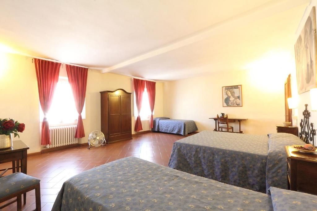 Postel nebo postele na pokoji v ubytování Hotel Bavaria