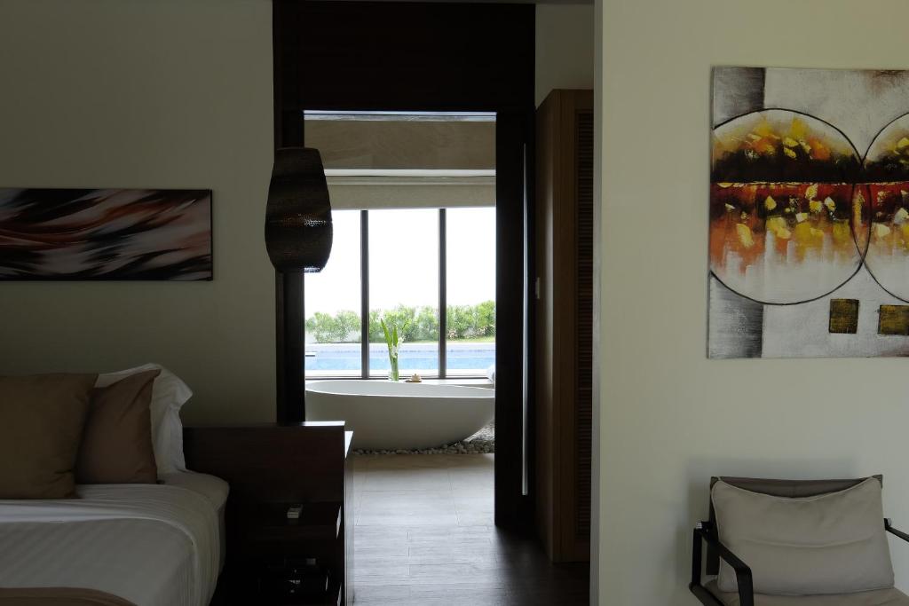 Posezení v ubytování Kandaya Resort
