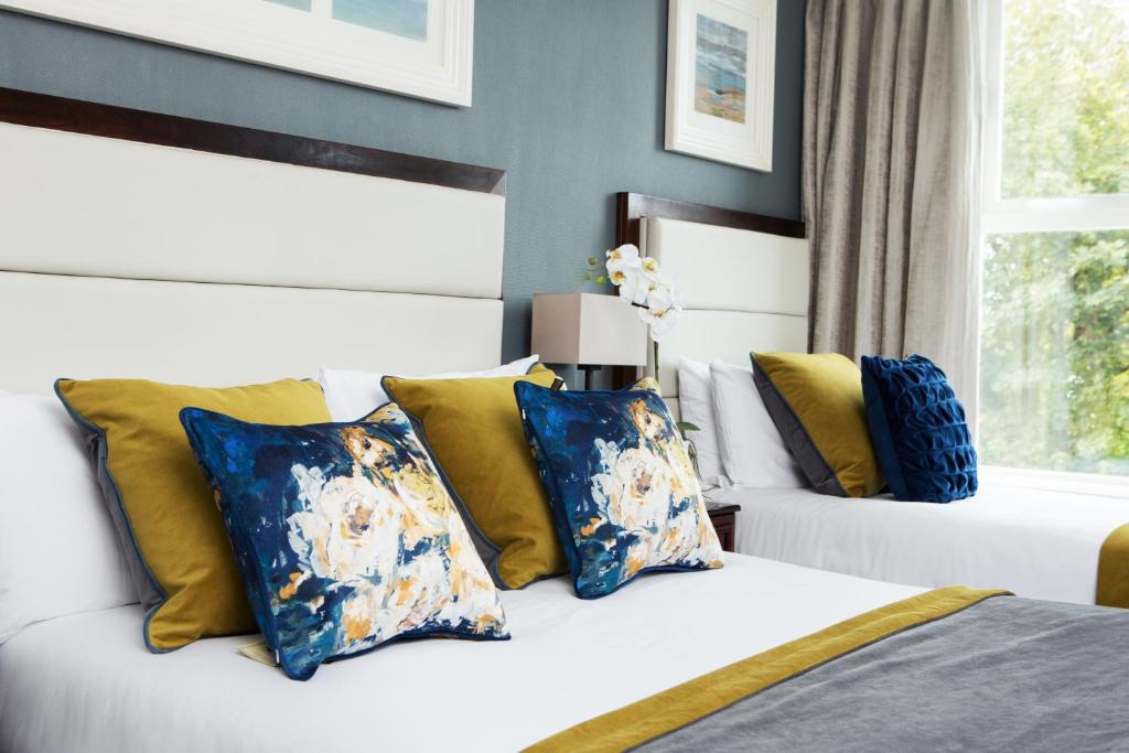 Voodi või voodid majutusasutuse Anner Hotel toas