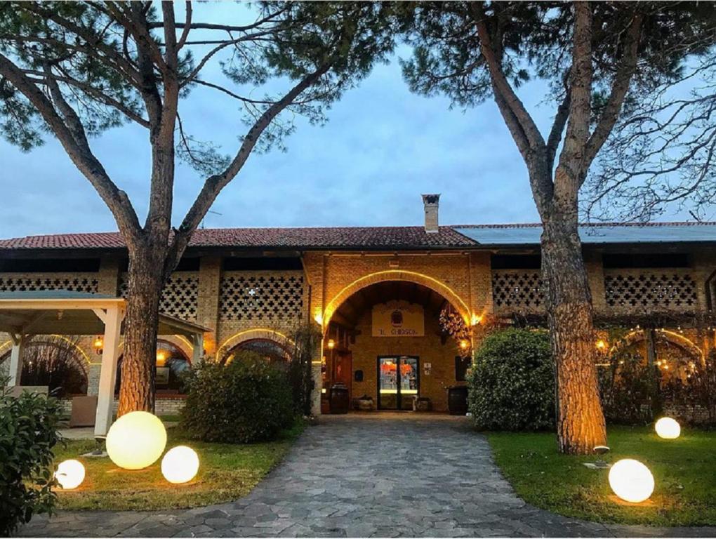 Vonkajšia záhrada v ubytovaní Agriturismo Isola Augusta