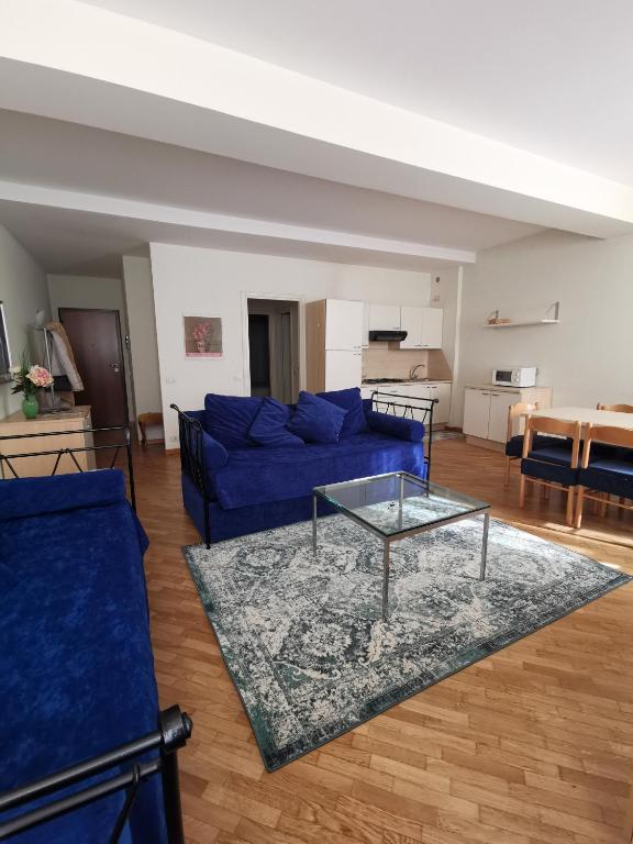 Część wypoczynkowa w obiekcie Parma Central Apartments