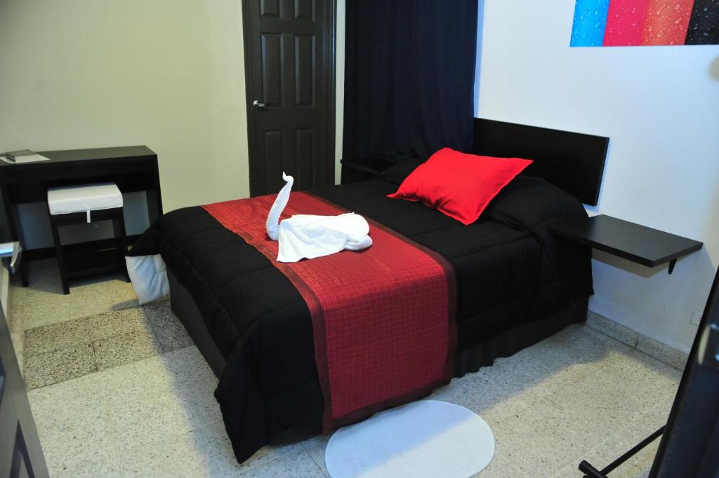 Postel nebo postele na pokoji v ubytování G y V Hotels