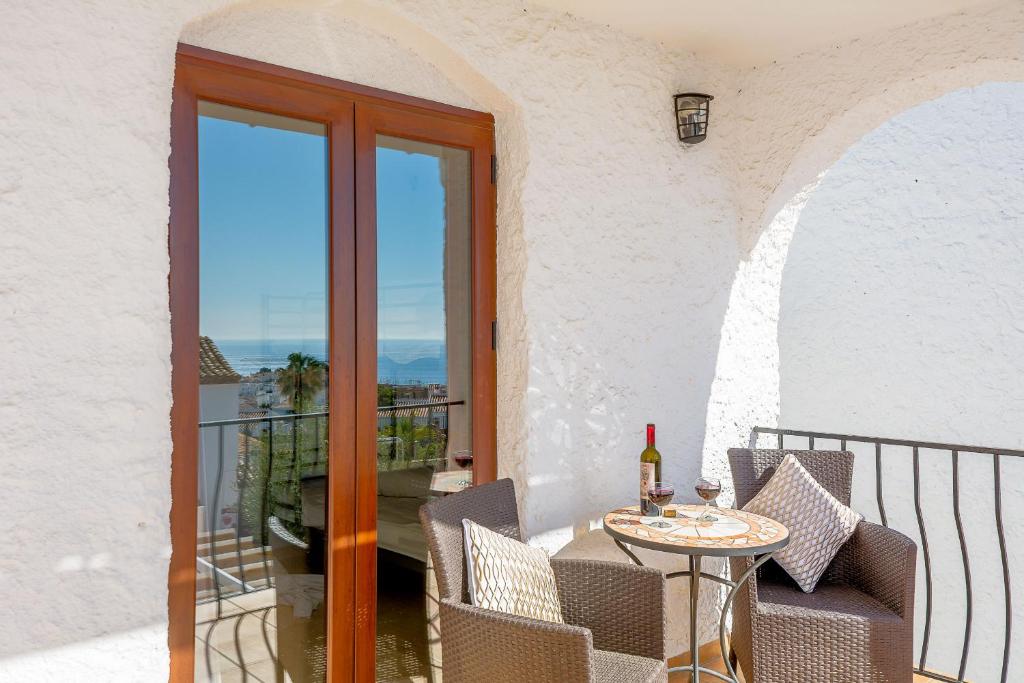 Balkón alebo terasa v ubytovaní Violetas, Nerja