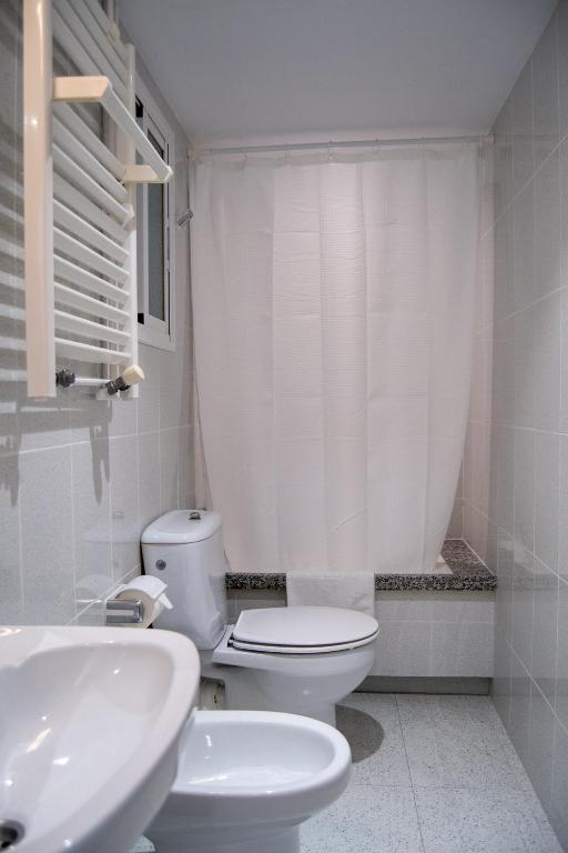 Koupelna v ubytování Hostal Apolo