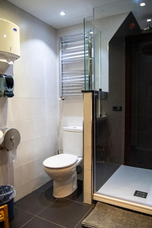Koupelna v ubytování Hostal Apolo