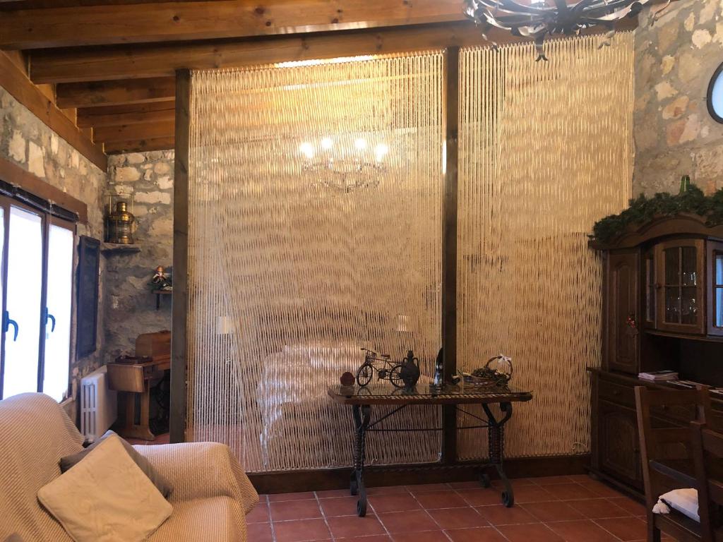 Posezení v ubytování Casa Rural "Rincón del Edén"