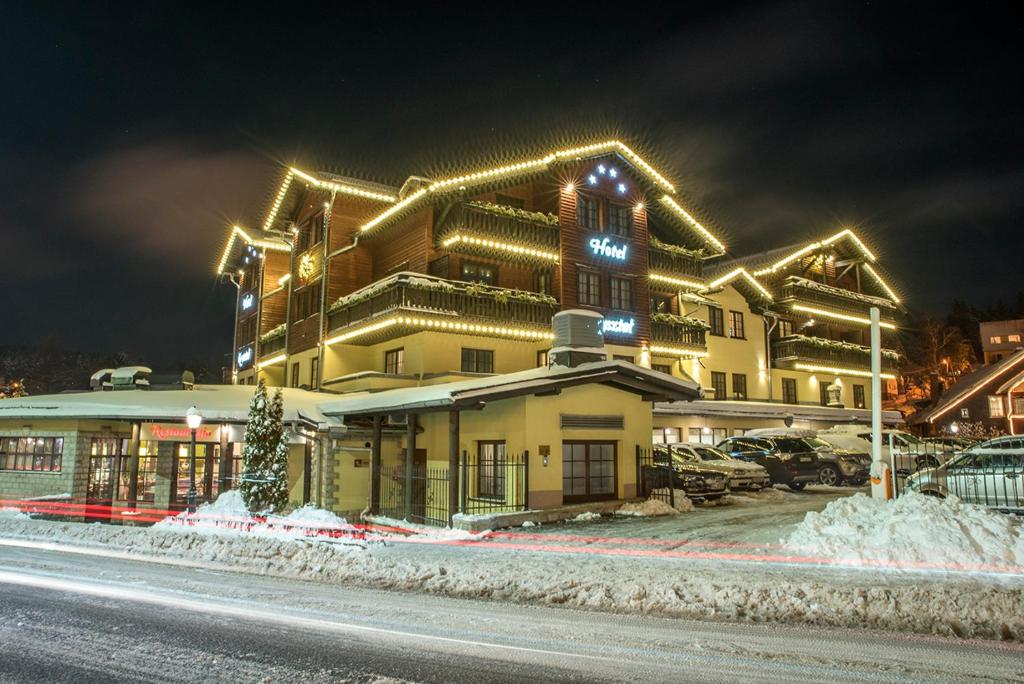 Budova, v ktorej sa hotel nachádza