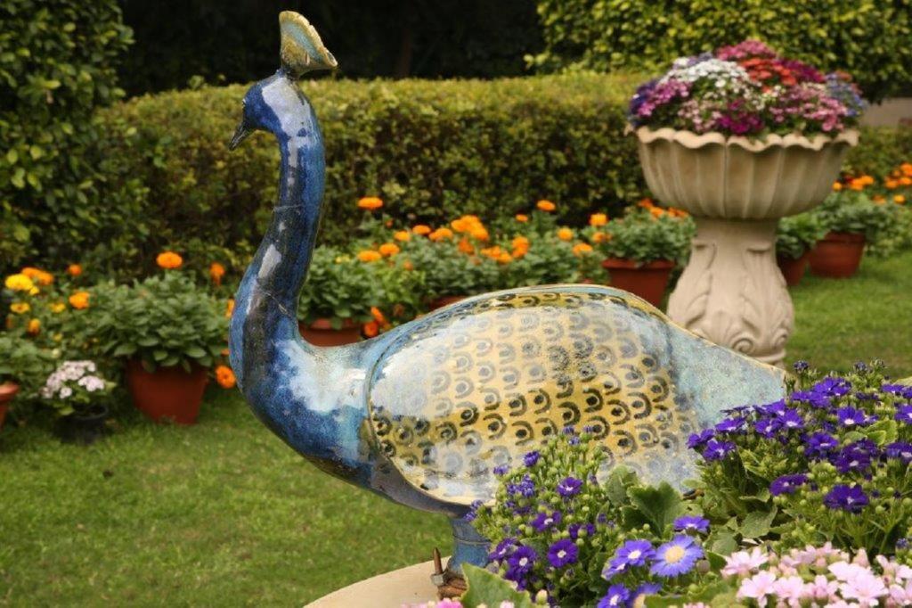 Zahrada ubytování Taj Palace, New Delhi