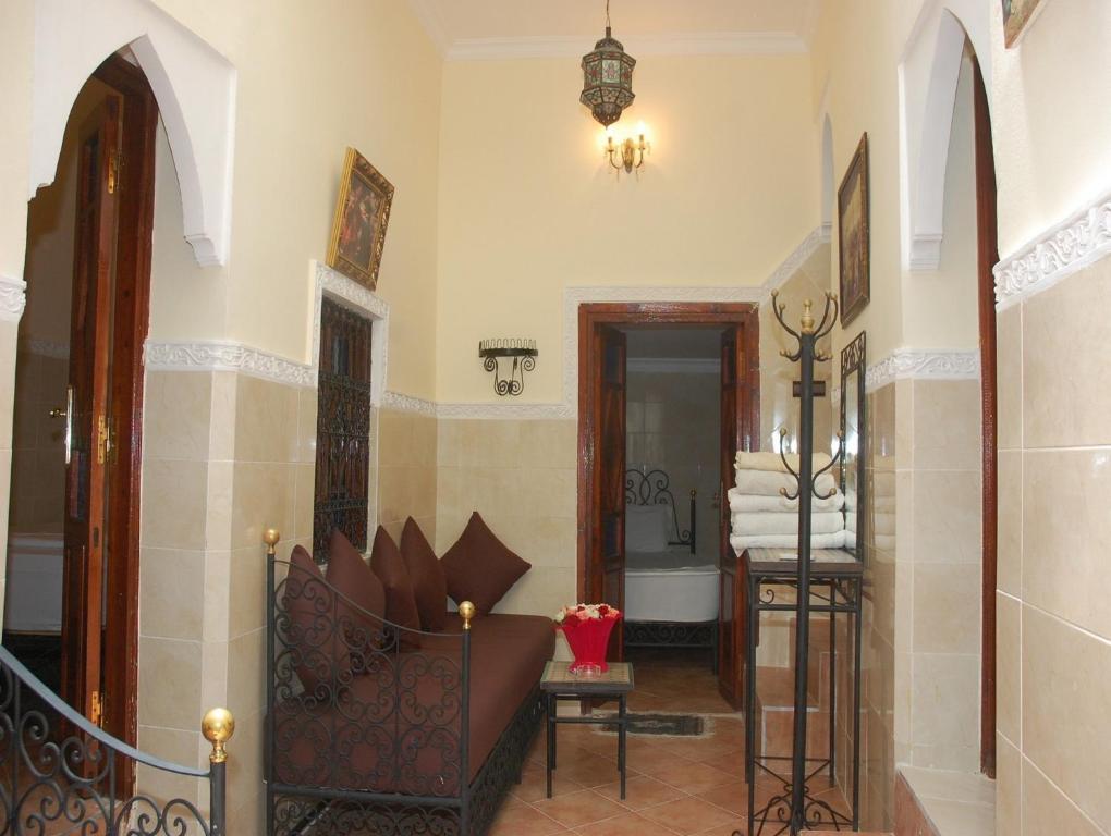 Posezení v ubytování Résidence Miramare Marrakech