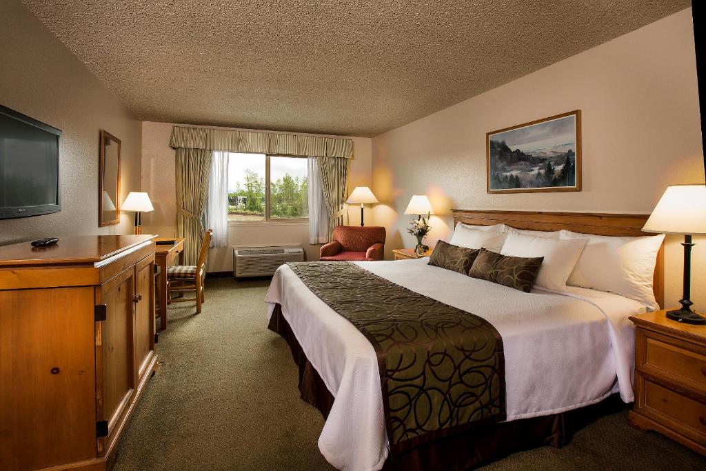Coast Inn at Lake Hood - Quarto Deluxe Com Cama King-size