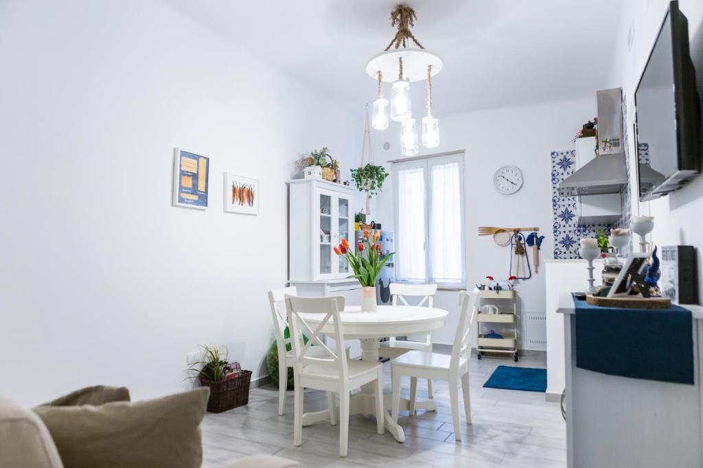 TV a/nebo společenská místnost v ubytování Casa Romito