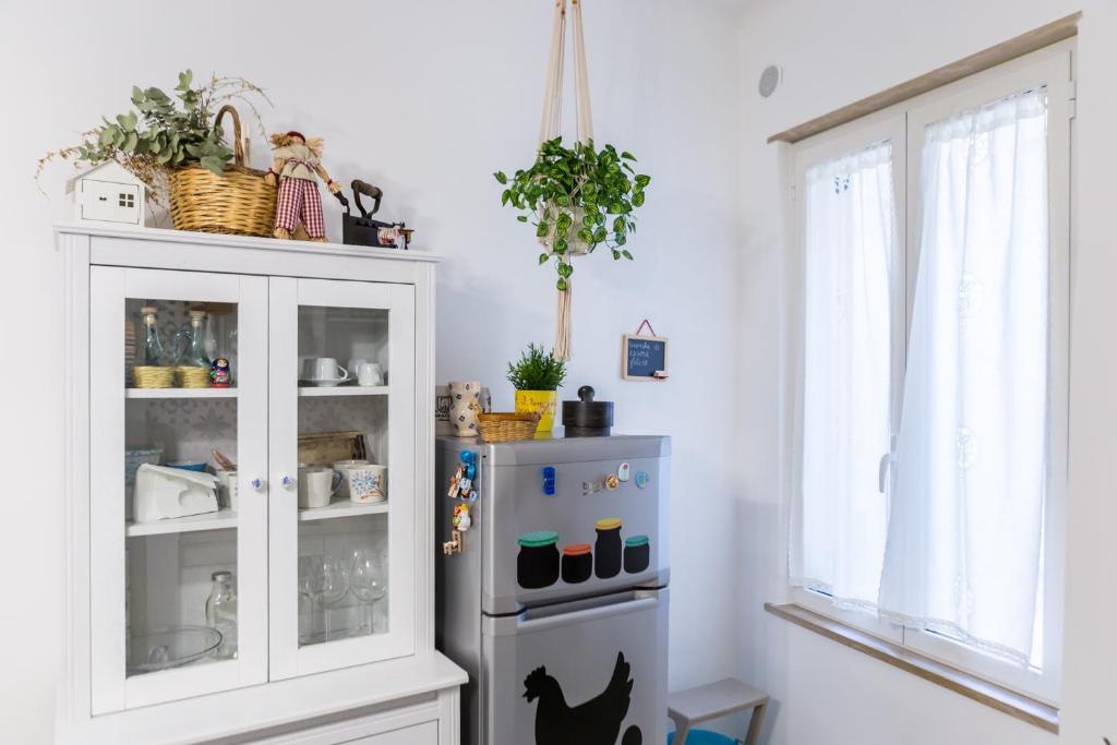 Kuchyň nebo kuchyňský kout v ubytování Casa Romito