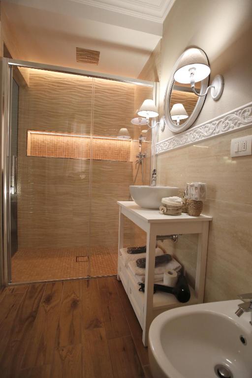 Koupelna v ubytování Luxury Suite
