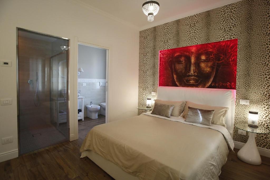 Postel nebo postele na pokoji v ubytování Luxury Suite