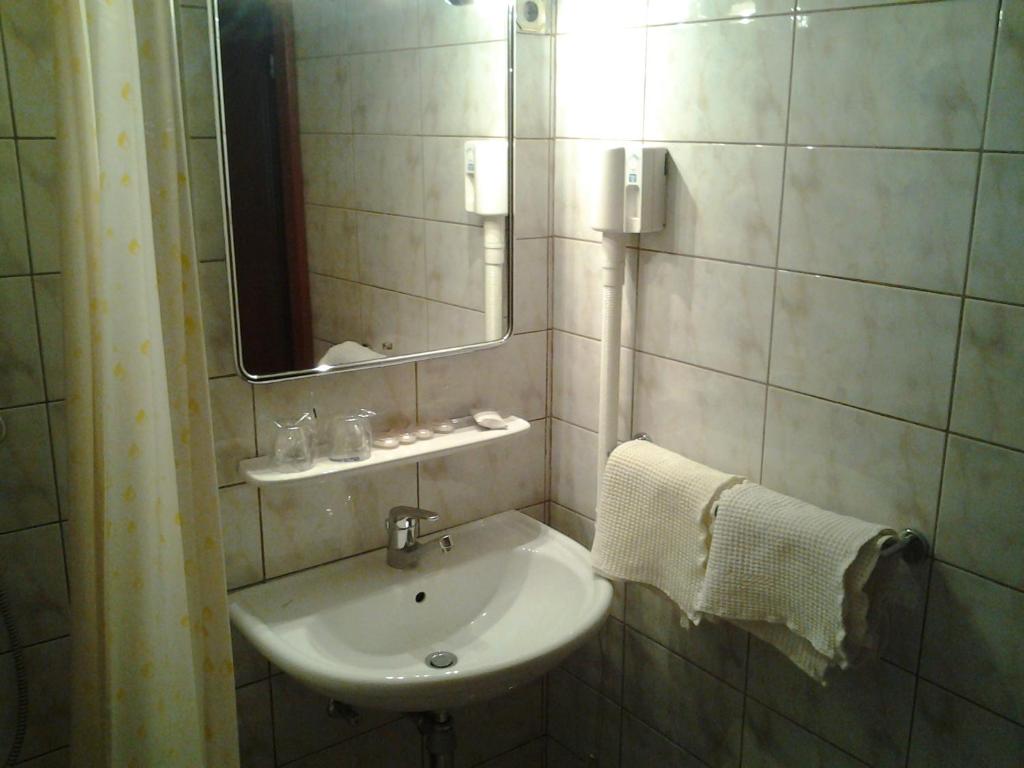 Koupelna v ubytování Guest House Arvaj