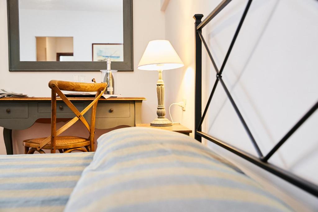 Postel nebo postele na pokoji v ubytování Hotel Enterprise