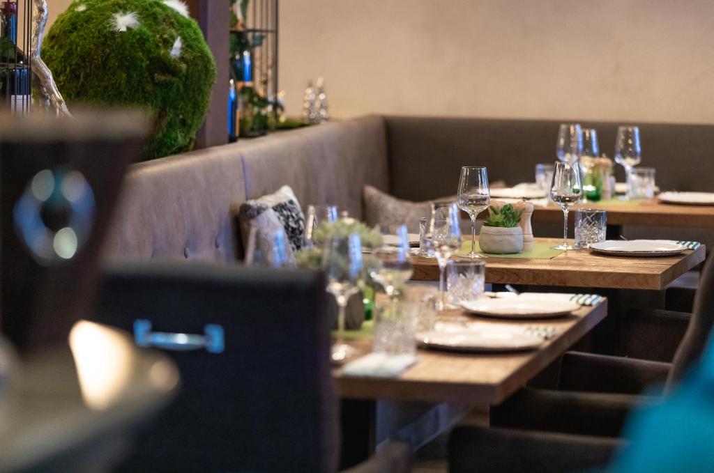 Reštaurácia alebo iné gastronomické zariadenie v ubytovaní Wildkogel Resorts - DAS Bramberg