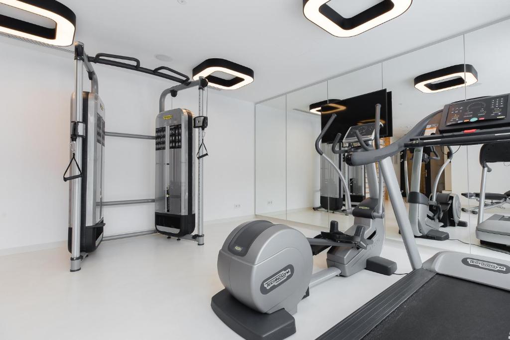 Posilňovňa alebo fitness centrum v ubytovaní Wildkogel Resorts - DAS Bramberg
