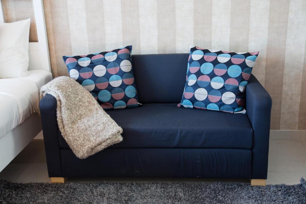 Posezení v ubytování HiGuests - Studio With Incredible Sea Views, 3-min to Beach