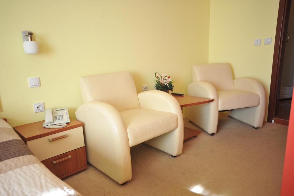 Posezení v ubytování Medijana Apartments Niš