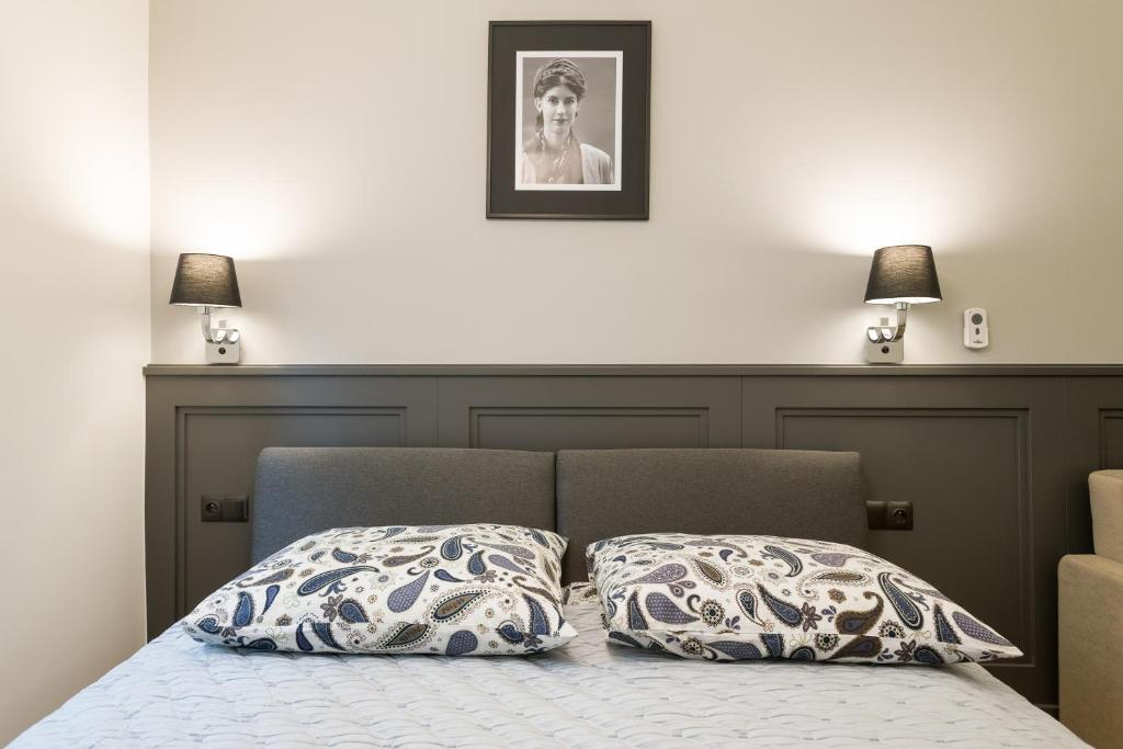 Posteľ alebo postele v izbe v ubytovaní LUXURY Apartment at the Main Square