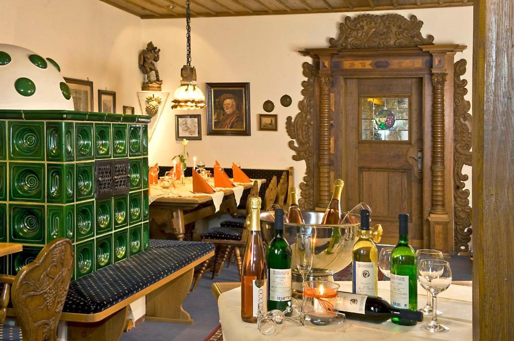 Nápoje v ubytování Hotel BurgGartenpalais
