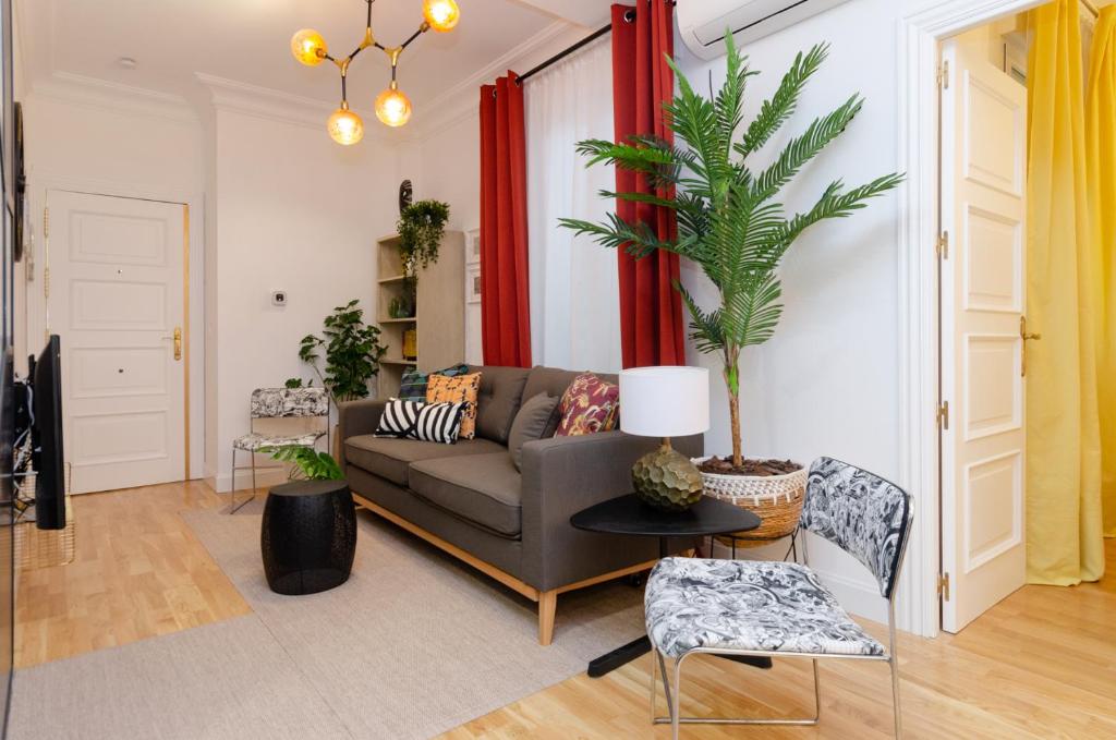 Posezení v ubytování Palacio Premium Stay