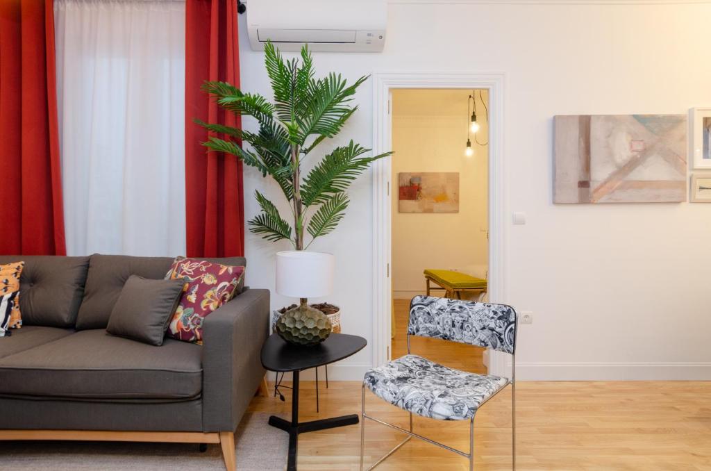 Posezení v ubytování Palacio Premium Stay