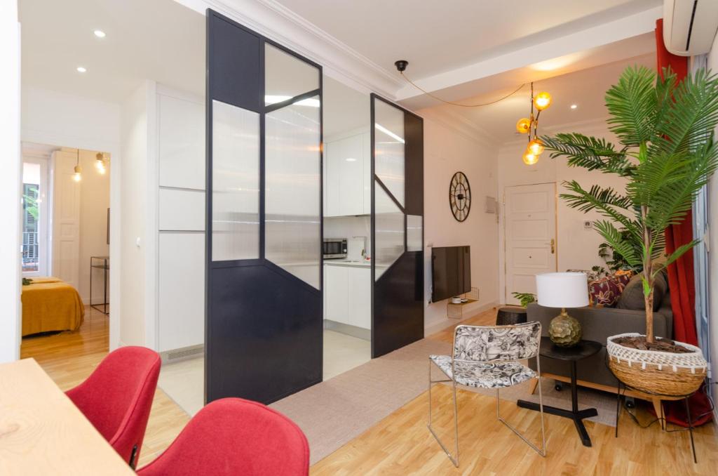 Posezení v ubytování Palacio Premium Stay