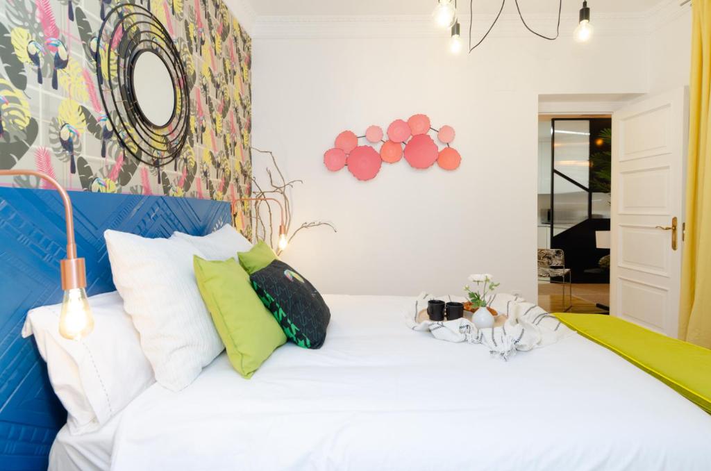 Postel nebo postele na pokoji v ubytování Palacio Premium Stay