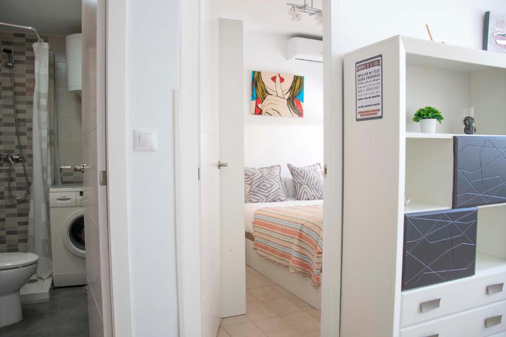 Kúpeľňa v ubytovaní MONKÓ - ROSARIO APARTMENT BEACH & SUN o