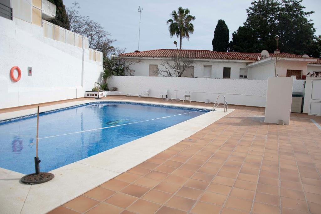 Bazén v ubytovaní MONKÓ - ROSARIO APARTMENT BEACH & SUN o alebo v jeho blízkosti