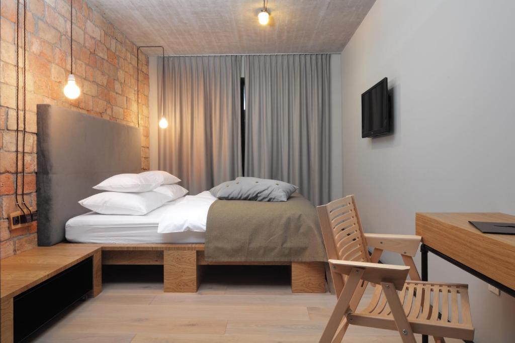 Postelja oz. postelje v sobi nastanitve Hotel Nox