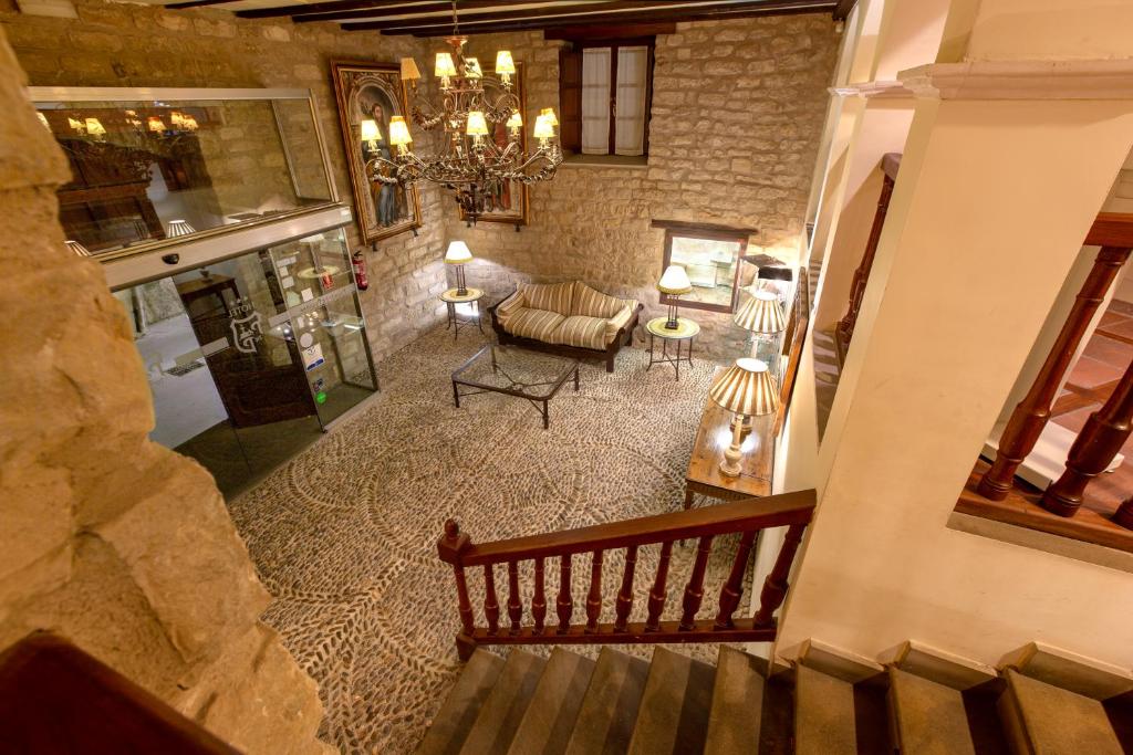 Posezení v ubytování Palacio de Pujadas