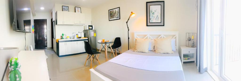 Postel nebo postele na pokoji v ubytování BH Mangrove Condos