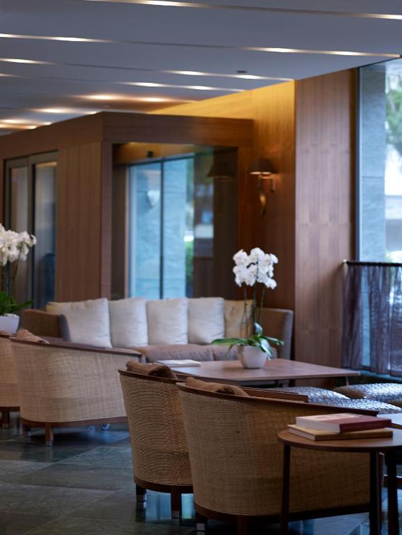 Posezení v ubytování Samaria Hotel