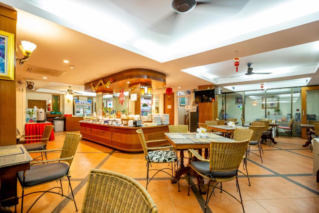 Posezení v ubytování Thipurai Annex Hotel