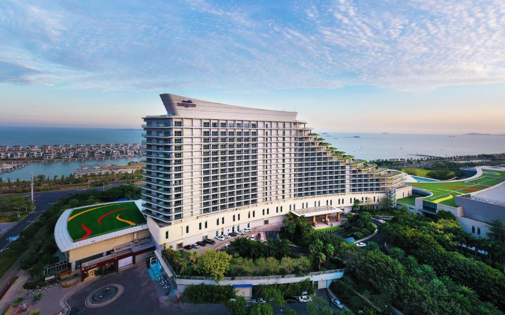 
A bird's-eye view of Xiamen International Conference Hotel (Prime Seaview Hotel)
