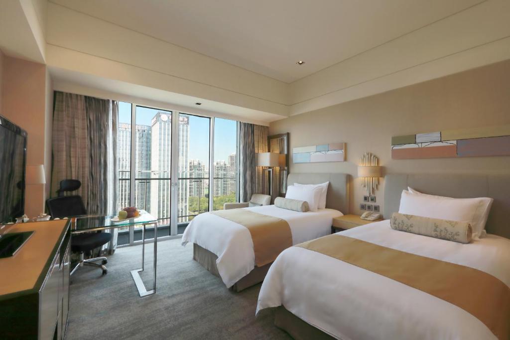 Xiamen International Conference Center Hotel Prime Seaview Hotel - Deluxe CBD View Twin Room