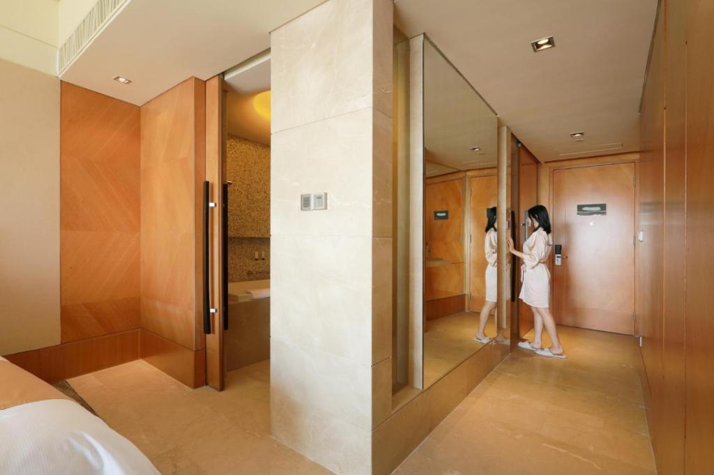 Xiamen International Conference Center Hotel Prime Seaview Hotel - Deluxe Seaview Twin Sala