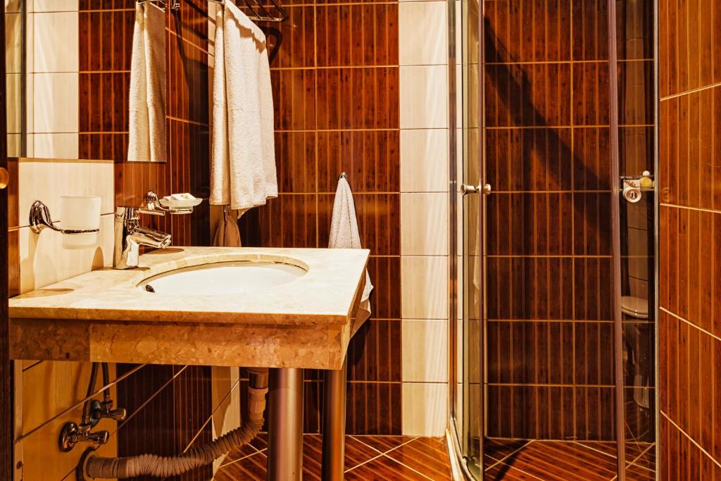 Koupelna v ubytování Sunny Beach Hotel Forum - All Inclusive